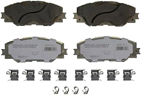 Wagner Brake OEX OEX1211 Disc Brake Pad Set Premium Ceramic