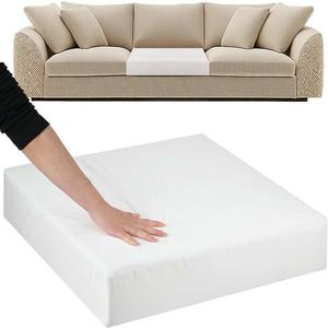 Couch Cushion Replacement , High Density Upholstery Foam Cushion Insert | Supportive & Soft Sofa Seat Cushions Foam with Removable Cover with Polyester Batting