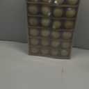 48 Pcs Velvet Christmas Balls Bulk 3.15 Inch Flocked Ball Ornaments Xmas Plastic Decorative Hanging Ornaments for Holiday Party Christmas Tree Decorations (Beige,Brown)