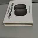 Magnetic Hand Warmers Rechargeable 2 Pack, Ultra Slim Electric Handwarmers,3 Levels Smart Heating,Portable, UL Certified, Pocket-Sized Camping Golf Hunting Essentials, Gifts for Men (Black)