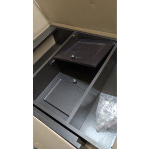 Bathroom Cabinet Wall Mounted, Wood Hanging Cabinets with Doors and Shelves, Medicine Cabinet Over The Toilet 21×27in