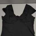 Trendy Queen Womens Summer V-Neck Backless Cute Tops Short Sleeve Sexy Slim Fit T-Shirts Y2K Clothes Corset Cami 2025, S