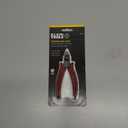 Klein Tools D275-5 Diagonal Flush Cutters, Made in USA, Micro Wire and Compact Zip Tie Cutter, Ultra-Slim Precision for Work in Confined Areas, 5-Inch