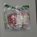 4PCS Christmas Squishy Kit, Squishys Fidget Toys for Kids, Christmas Fufu Squeeze Squishy Pack, Big Squishies Toys for Stocking Stuffers, Adults, Party Favors, Gifts (Cake, Croissant, Waffle, Glove)