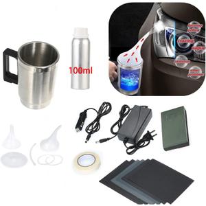 Headlight Restoration Kit, Car Headlight Glass Scratch Renovation Tool, Automobile Headlight Lens Polish Repair Tool with UV Block Coat to Remove Yellowing, Haze, Oxidation for Taillights, Foglights