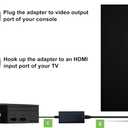 LEVELHIKE HDMI Cable for Original Xbox Console, Original Xbox to HDMI Adapter with Component Signal (100% Improved Video Quality-HD Converter)