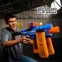 XSHOT Insanity Motorized Clip Mania Dart Blaster with 72 Darts - Air Pocket Technology, Auto Feeding Belt, Tripod & Scope, Outdoor Toy