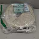 Legigo 5 Pack Thicker Bathroom Toilet Seat Cover Pads- Soft Warmer Toilet Seat Cushion Cover Stretchable Washable Fiber Cloth, Easy Installation Comfortable Toilet Lid Seat Cover(Pumpkin-Beige)