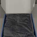 OKK Weighted Heating Pad, 12V Heating Pad for Back Pain Relief, 33"x17" Extra Large Full Body Portable Weighted Heated Pad for Cramps Neck Shoulder, 2lb, 3 Heat Settings, 3 Hours Auto Off Heat Pad (Light Gray)