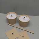 CHLORANTHUS 2 Pack Cordless Table Lamps, 3 Colors Stepless Dimming, 5000mAh Rechargeable Battery LED Desk Lamp for Bedroom/Couple Dinner/Desk/Cafe/Dining Room/Terrace