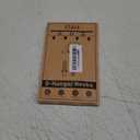 36 PCS Q-Hanger Hooks with Safety Buckle, Windproof Screw Hooks for Outdoor String Lights Hanging Christmas Lights, Plants, with 1 Wing Nut Driver (Black)