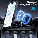 Magnetic for iPhone 17 Pro Max Case, Heavy Duty Protection, 23ft Military-Grade Drop Protection, Compatible with MagSafe, Tough Non-Slip, Matte Surface Phone case for iphone 17 Pro Max 6.9", Deep Blue