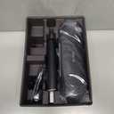 Oral-B iO Deep Clean + Protect Rechargeable Electric Toothbrush, Black, iO Series 7, 2 Replacement Brush Heads, Charging Travel Case