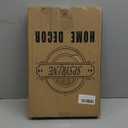 Spsyrine Blue Plastic Serving Tray for Ottoman, Coffee Table, Octagon Decorative Tray for Entertaining, Outdoor, Living Room, Home Decor (15.7" x 10.2" x 1.6")