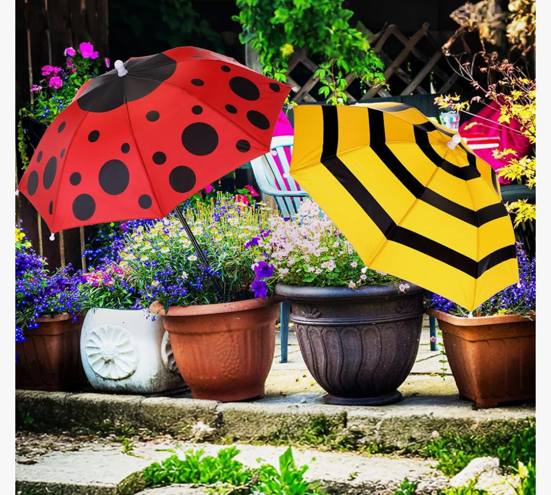 Sunnymove

Plant Umbrellas for Outdoor Plants 24.5Inch Garden Shade Cover Sun Protection Umbrella Space Saving Garden Umbrella Shade Canopy for Potted Plants Bed Flower Pot,2 pack
