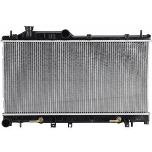 CU2777 Car Aluminum Radiator Compatible for 2016-2017 Subaru Crosstrek, 2009-2010 Forester, 2011-2013 Forester, 2008-2011 Impreza, 2012-2014 Impreza 2.0L, 2015-2016 Impreza, Radiator Assembly