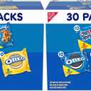 Nabisco Sweet Treats Cookie Variety Pack OREO, OREO Golden & CHIPS AHOY!, 30 Snack Packs (2 Cookies Per Pack) (Pack of 2)(BB: December 20, 2025)