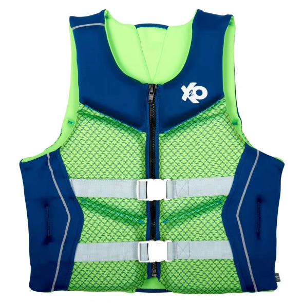 Gnar Kwick-Dry Neolite Flex Type III Life Jacket, US Coast Guard Approved, Secure Fit, Youth/Adult, Size 2XL/3XL