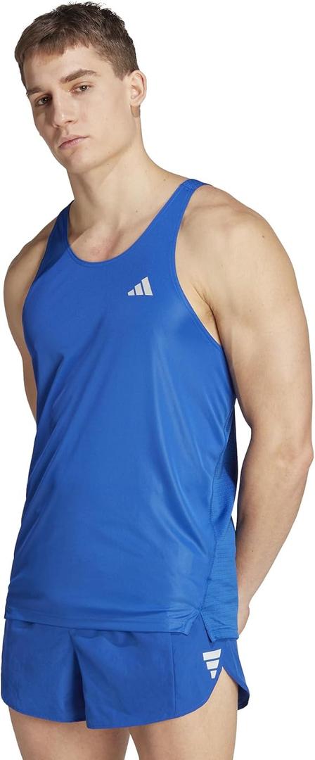 adidas Men's Own The Run Singlet (XX-Large, Black)