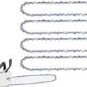 4 Pack 16 Inch Chainsaw Chain 3/8" LP Pitch .050'' Gauge 56 Drive Links fits Craftsman, Poulan, Echo, Greenworks and more : Patio, Lawn & Garden