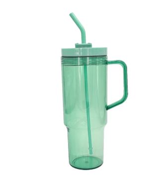 Fuelmate Tumbler With Rotating Cover 40oz Green
