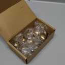 Ravinte 2 Pack 1-1/4 Inch Diameter Kitchen Cabinet Knobs Champagne Bronze Dresser Knobs Round Solid Cabinet Drawer Pulls for Kitchen Cupboard Hardware (Single Hole)