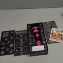 Lucky Egg Official Grab The Mic  Family Karaoke Board Game w/Foam Mic, 8+ Ages, 2-10 Players - Games for Bad Singers w/ 240 Lyrics (120 Cards) (First Edition)