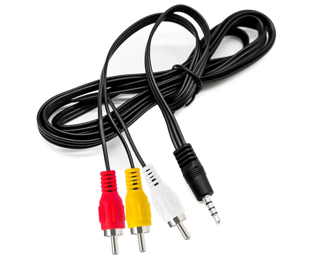 Love Your 10FT 3.5mm TRRS to 3 RCA Stereo Audio Video AUX Cable, Camcorder AV Video Output Cable 1/8" to 3 RCA Cord