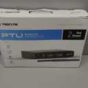 Phenyx Pro UHF Wireless Microphone System w/ 2x30 Tunable Frequencies, Metal Cordless Mic Set, 200 ft Range, 2 Bodypacks & Headsets/Lapel Mics for Speaking, Singing, Church, DJ (PTU-52-2B)