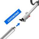Kerlista Lenth 24-inch Blade Hedge Trimmer Attachment Compatible with 525Rk 525LK 129LK 524LK 122LK 330LK Trimmerhead Replace OEM NO. HA860 HA322 HA200
