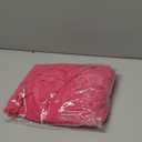 Stretch Futon Cover Armless Sofa Slipcover Foldable Sofa Bed Covers with Elastic Band, Machine Washable (Rose Red)