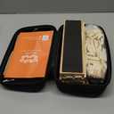 Upgraded 2-6 Players Rummy Game with 6 Wooden Racks, 160 Melamine Tiles, Drawstring Bag, Premium Portable Case, Tile Board Games for Adults & Kids Age 8+, Birthday Gifts for Women Men Dad Mom