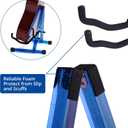 Guitar Stand,Acoustic Guitar Stand Acrylic Guitar Stand Holder with Padded Foam, Electric Guitar Rack,Bass Floor Music Stand Home and Studio, Travel Guitar Stand
