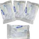 Disposable Enema Bag Set with 1500 ml Enema Bag, 60 Inches Tubing, Clamp for Colon Cleansing (Pack of 4)