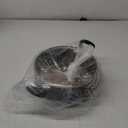 IMUSA USA IMU-91635 Nonstick Stock Pot with Glass Lid 4.8-Quart, Charcoal