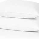 Goose Down Pillows - Luxury Cooling Hotel Pillows, Ultra Soft Down Alternative Fill for Side, Back & Stomach Sleepers (Inches, 26, Inches, 20, Soft Pillow)