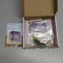 CUTEROOM Dollhouse Miniature with Furniture, DIY Wooden Dollhouse Kit Plus LED Lights, Creative Room for Valentine's Day Gift Idea (D032)