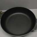 SENSARTE Nonstick Frying Pan Skillet with Lid, 12 Inch Large Deep Frying Pan, 5 Qt Non Stick Saute Pan with Cover, Induction Pan, Healthy Non Toxic Cooking Pan with Helper Handle, PFOA PFOS Free (Classic Black)