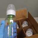 Dr. Brown's Anti-Colic Options+ Narrow Glass Baby Bottle with Level 1 Slow Flow Nipple, BPA-Free, 8 oz/250 mL, 0m+, 4-Pack