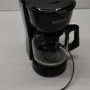 BLACK+DECKER 12-Cup Coffee Maker with Easy On/Off Switch, Easy Pour, Non-Drip Carafe with Removable Filter Basket, Vortex Technology, Black