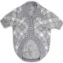 3 x Dog Sweater, Sweaters for Small Dogs, Warm Soft Pet Clothes for Puppy, Medium Large Cat, Dogs Girl or Boy, Dog Shirt for Winter Christmas (Grey, Large)