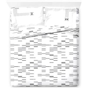 Jay Franco Sheet Set with Fitted, Flat Sheets & Pillow Cover - Ultra-Soft Bedding with Pillowcase for Room Decor, White - Star Wars, 4 Piece King