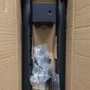 monTEK Ceiling TV Mount for 37-75 inch Flat Screen Displays, Hanging Adjustable Ceiling TV Bracket Fits Most LCD LED OLED 4K TVs, Pole Ceiling Mount Holds up to 110lbs, Max VESA 400x400mm