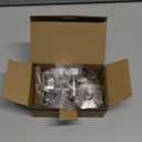 YOHOM Vacuum Suction Cup Hooks Shower Towel Holder Bathroom Shower Hook Brushed Stainless Steel Suction Towel Rack Kitchen Storage Organizer for Bathrobe Loofah Washcloth 4Pcs