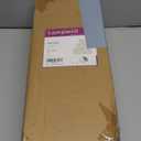 LAMPWELL VIRGO Clip-on Chandelier Lamp Shades,Set of 6,Small Barrel,5.2"4"H5.2",Fabric, Handmade,Traditional Decorative,ONLY FOR CANDLE BULB,Beige