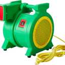 B-Air Kodiak 1.5 HP ETL Air Blower | Powerful Bounce House Blower Fan for Large Inflatable Bounce House, Bouncy Castle and Slides , Green