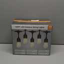 XMCOSY+ 120FT Outdoor String Lights Waterproof - LED Patio Hanging Lights for Outside Porch Backyard Gazebo Garden, Commercial Grade 42 Edison Bulbs