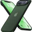 for iPhone Air Case [16FT Military-Grade Protection],[Comfortable Touch] Non-Slip, Anti-Scratch, Slim Frosted Matte Translucent Protective Cover,Phone Case for iPhone 17 Air,Green