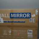 26"x 38" Arched Bathroom Wall Mirror with Gold Metal Frame, Modern Arch-Top Wall Mirror for Vanity, Entryway or Bedroom, HD Reflection, Shatterproof Glass