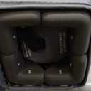 Pamo Babe Portable Crib Baby Playpen with Mattress and Carry Bag Grey